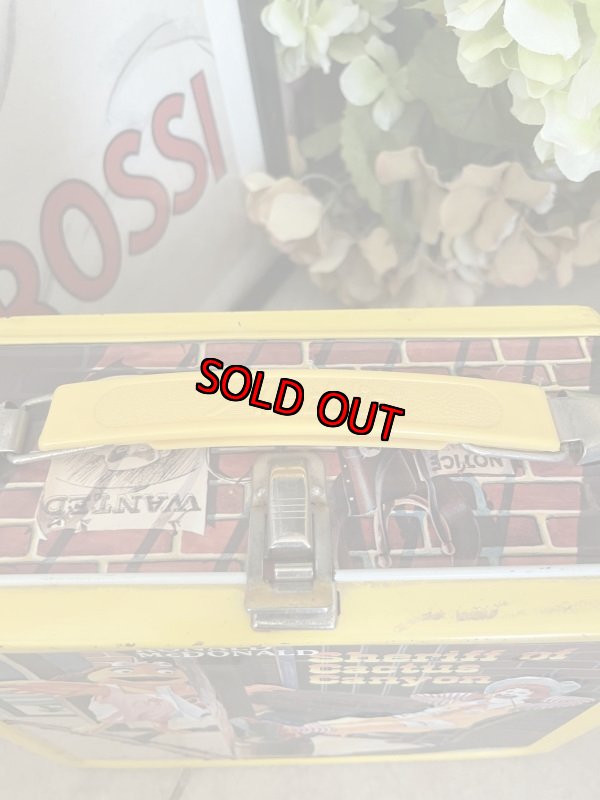 画像4: McDonald’s Tin Lunch Box only 80’s / マクドナルドのティン製　ランチボックス(水筒なし) 80年代 (4)