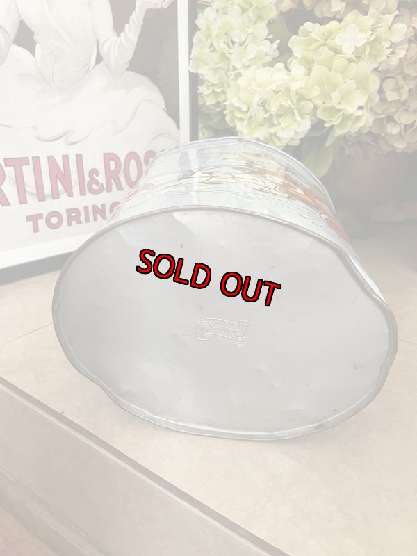 画像18: Hanna Barbera Hucklebrry Houned Yogi Bear Tin Trash Can / ハックルベリーハウンド　ヨギベア のアルミ製、メタル製のゴミ箱、トラッシュカン (18)