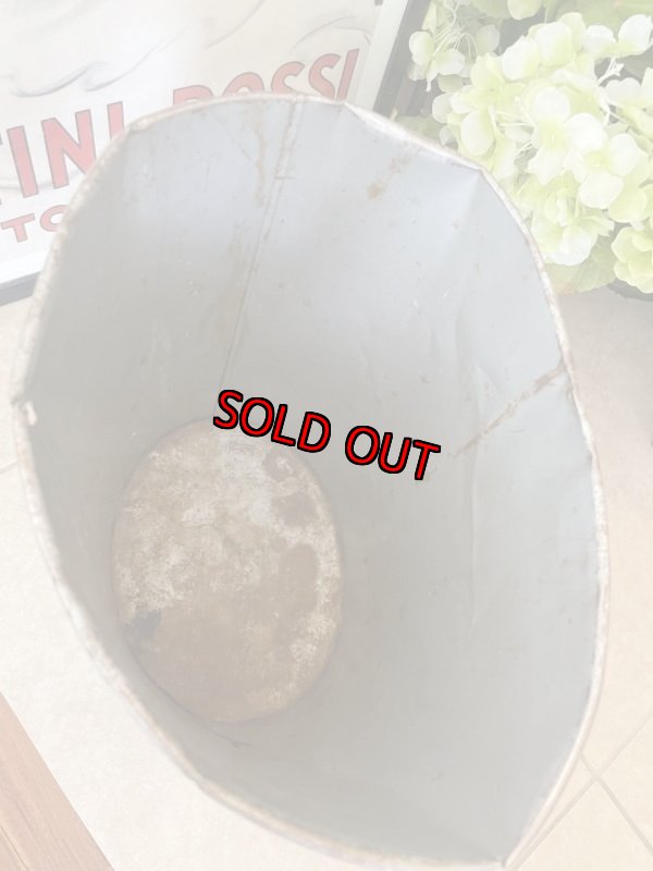 画像19: Hanna Barbera Hucklebrry Houned Yogi Bear Tin Trash Can / ハックルベリーハウンド　ヨギベア のアルミ製、メタル製のゴミ箱、トラッシュカン (19)