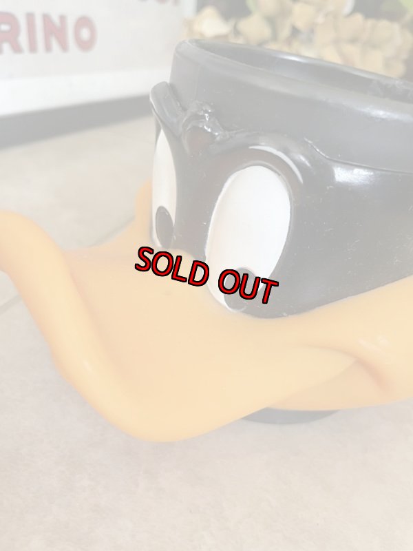 画像12:  Looney Tunes Duffy Duck Face Plastic Mug /  ルーニーテューンズ  ダフィ ダック プラスチック製 フェイスマグ (12)