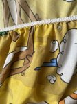 画像10: Looney Tunes Road Runner Yellow Box Fabric Sheet / ルーニーチューンズ、ロードランナーのイエロー、ボックスシーツ (10)