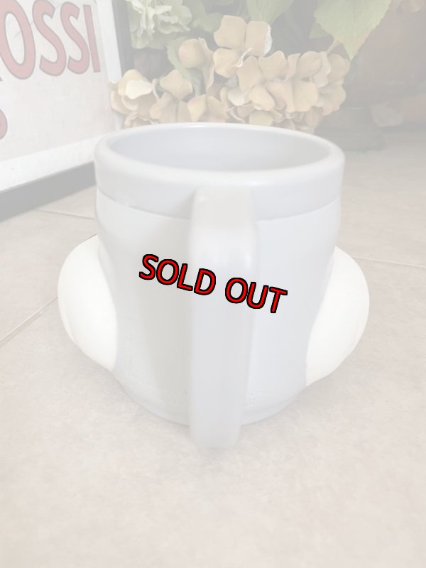 画像6:  Looney Tunes Bugs Bunny Face Plastic Mug /  ルーニーテューンズ   バックスバニー プラスチック製 フェイスマグ (6)