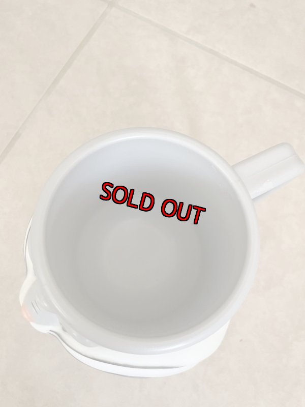 画像13:  Looney Tunes Bugs Bunny Face Plastic Mug /  ルーニーテューンズ   バックスバニー プラスチック製 フェイスマグ (13)