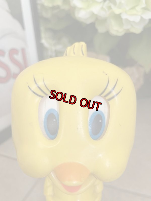 画像2: Looney Tunes Tweety plastic Talking Doll / ルーニーテューンズ   トゥイーティー トーキングドール 70‘s (2)