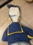 画像14: Disney Donald Duck Stuffed Pillow Doll / ディズニー　ドナルドダック　ピロードール (14)