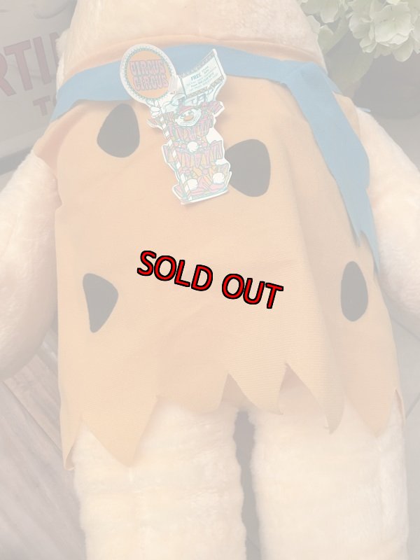 画像14:  Flintstones Fred Large Big Plush Doll  / フリントストーンズ　フレッド　大きいぬいぐるみ　ドール (14)