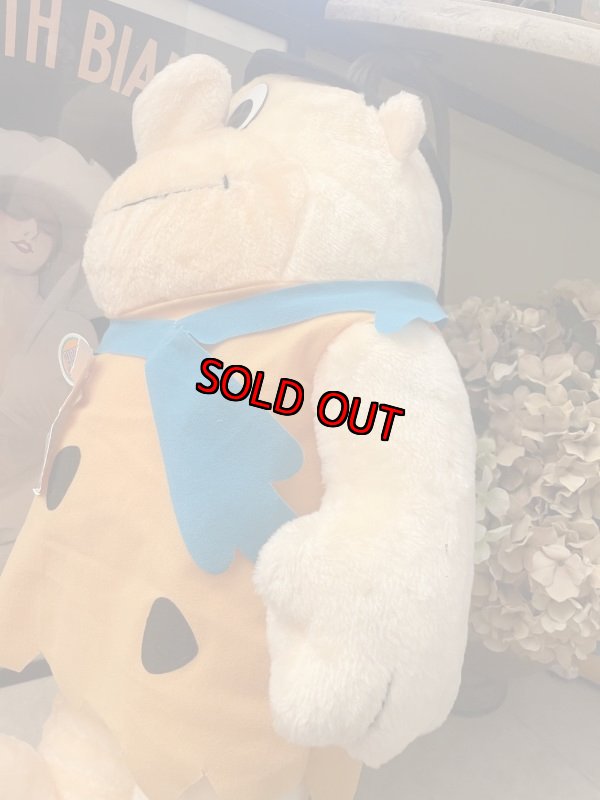画像16:  Flintstones Fred Large Big Plush Doll  / フリントストーンズ　フレッド　大きいぬいぐるみ　ドール (16)