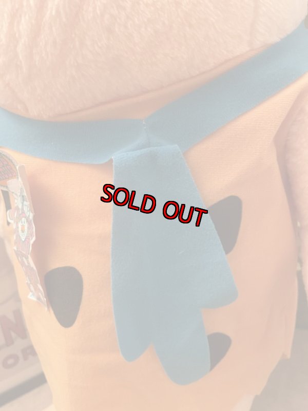 画像4:  Flintstones Fred Large Big Plush Doll  / フリントストーンズ　フレッド　大きいぬいぐるみ　ドール (4)