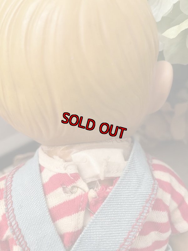 画像9: Dennis the Menace Rubber doll  / わんぱくデニス　マジックスキン　ラバーフェイスドール　白X赤ストタイプTシャツ　 (9)