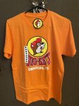 画像1: Buc-ees Gas station Orange T shirts (S) / バッキーズ　ガソリンスタンド　マスコット　オレンジ　Tシャツ (1)