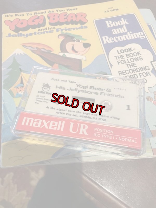 画像13: Yogi & Huckleberry hound short Story Book 2 set & cassette/ ヨギベア、ハックルベリーハウンド 　絵本2冊　カセット付き (13)