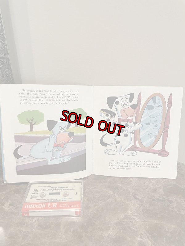 画像3: Yogi & Huckleberry hound short Story Book 2 set & cassette/ ヨギベア、ハックルベリーハウンド 　絵本2冊　カセット付き (3)