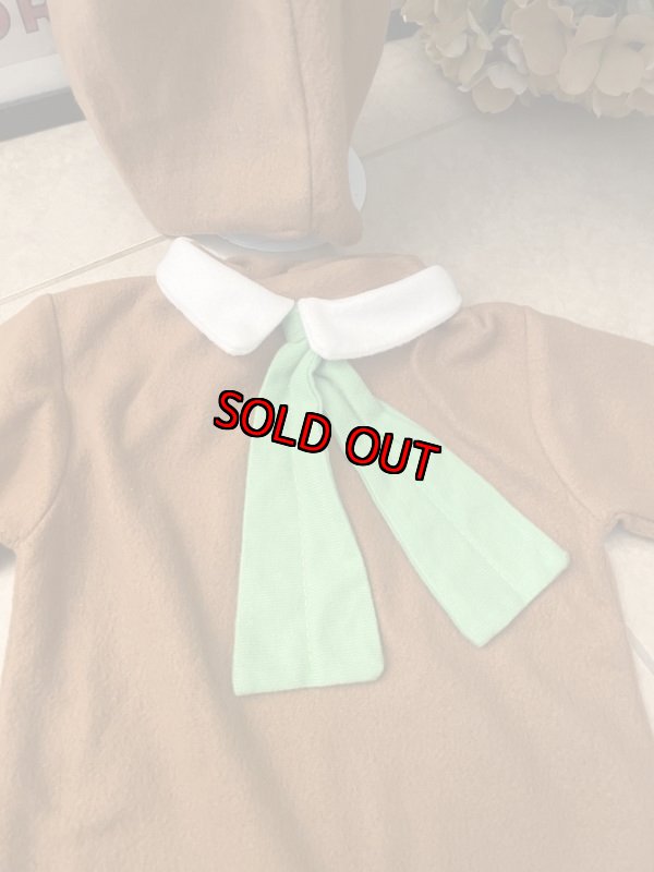 画像9: Yogi Bear plush doll hat Costume 3T 4T / ハンナバーベラ　ヨギベア　ぬいぐるみの帽子付き　コスチューム 3、4歳用 (9)