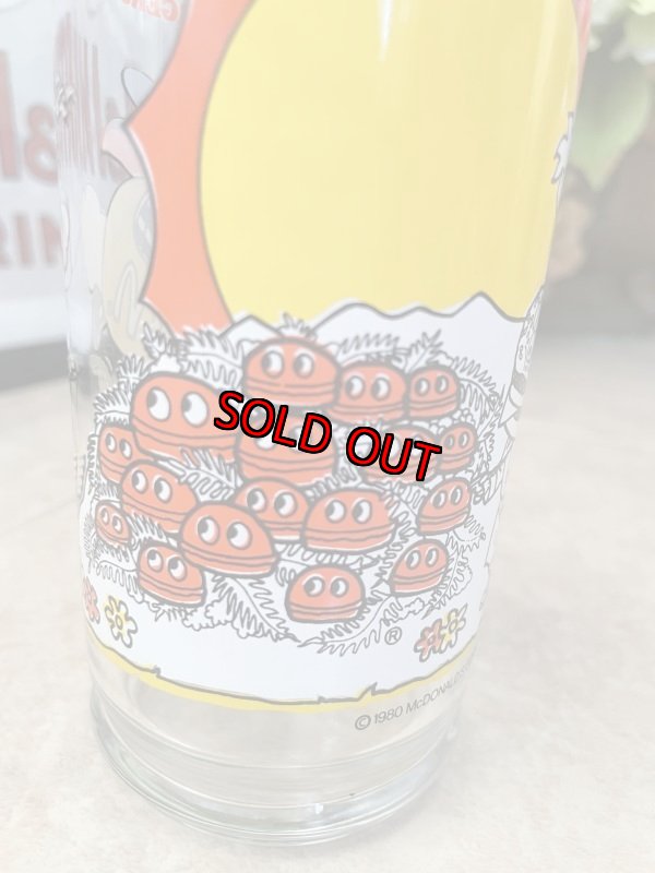 画像11: McDonald’s Hamburglar glass cup / マクドナルド  ハンバーグラー　ガラス　グラス　タンブラー　 (11)