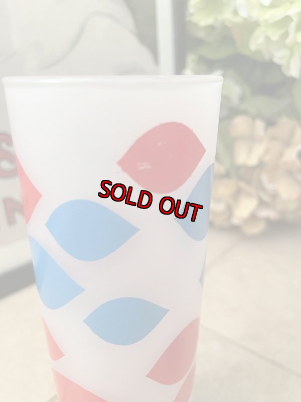 画像7:  Dairy Queen frosted glasses set of 2 (B) / ディリークィーン　半透明グラス　2個セット (7)