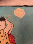 画像11: Flintstones Hanna Barbera Rug  / ハンナバーベラ　フリントストーン　ゴルフ　ラグ　ベルギー製 (11)