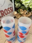画像15:  Dairy Queen frosted glasses set of 2 (B) / ディリークィーン　半透明グラス　2個セット (15)