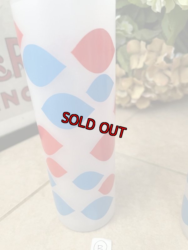 画像9:  Dairy Queen frosted glasses set of 2 (B) / ディリークィーン　半透明グラス　2個セット (9)