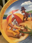 画像3: McDonald’s Plastic Plate summer &winter set of 2 (A) / マクドナルドのプラスチック製、プレート2枚セット、夏&冬 (3)