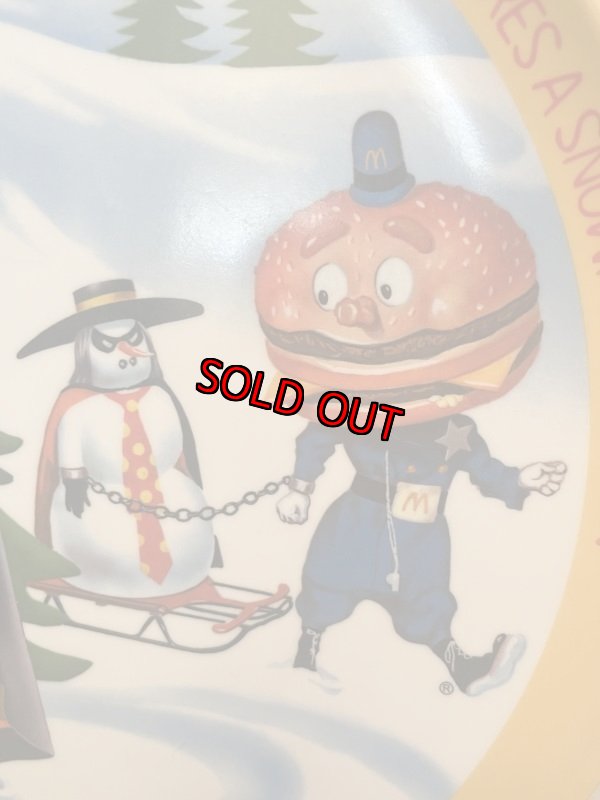 画像11: McDonald’s Plastic Plate summer &winter set of 2 (A) / マクドナルドのプラスチック製、プレート2枚セット、夏&冬 (11)