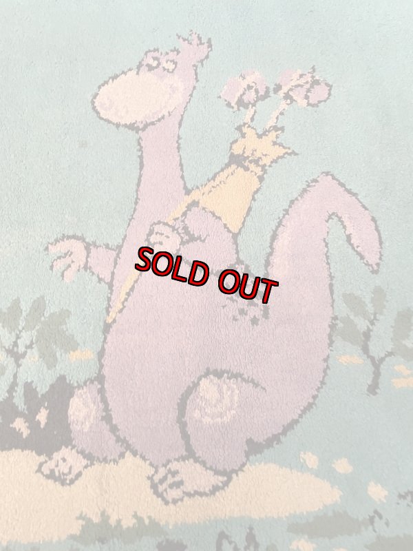 画像4: Flintstones Hanna Barbera Rug  / ハンナバーベラ　フリントストーン　ゴルフ　ラグ　ベルギー製 (4)