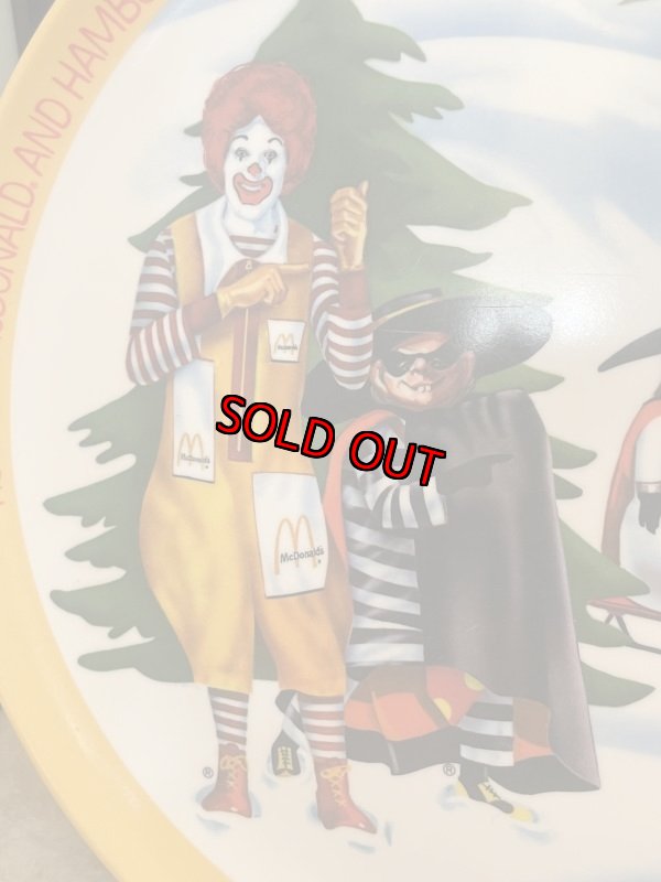 画像10: McDonald’s Plastic Plate summer &winter set of 2 (A) / マクドナルドのプラスチック製、プレート2枚セット、夏&冬 (10)