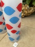 画像13:  Dairy Queen frosted glasses set of 2 (A) / ディリークィーン　半透明グラス　2個セット (13)