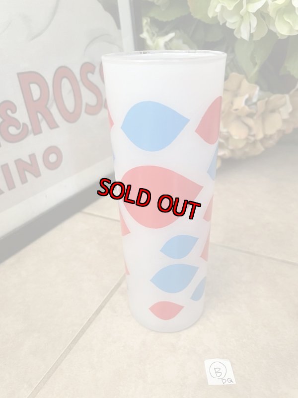 画像6:  Dairy Queen frosted glasses set of 2 (B) / ディリークィーン　半透明グラス　2個セット (6)