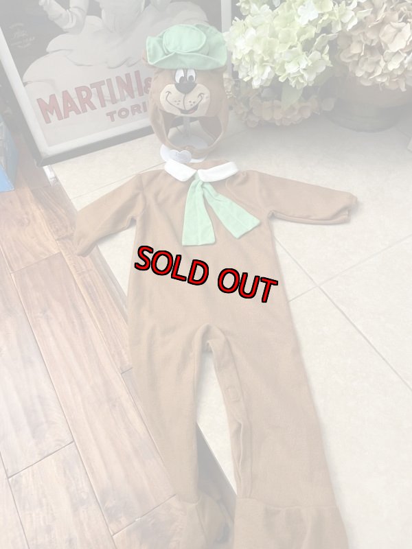 画像2: Yogi Bear plush doll hat Costume 3T 4T / ハンナバーベラ　ヨギベア　ぬいぐるみの帽子付き　コスチューム 3、4歳用 (2)
