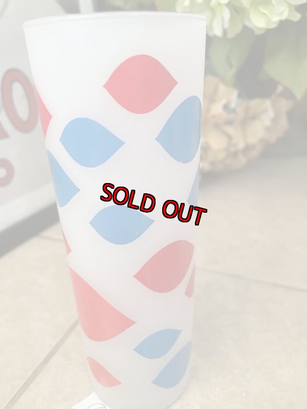 画像8:  Dairy Queen frosted glasses set of 2 (A) / ディリークィーン　半透明グラス　2個セット (8)