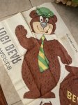 画像11: Hanna Barbera Yogi Bear Pillowd doll Fabric kit  1963 / ハンナバーベラ　ヨギベアのピロードールキット　生地　 (11)