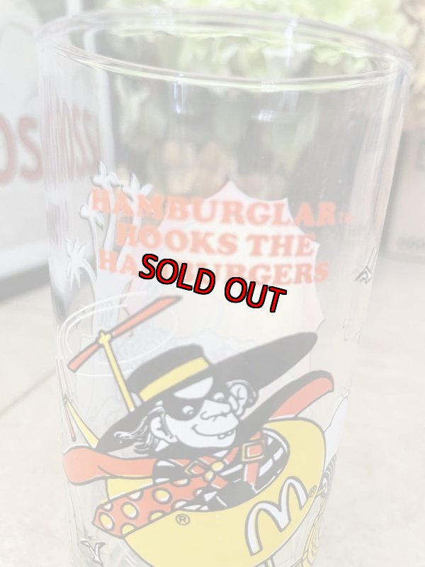 画像9: McDonald’s Hamburglar glass cup / マクドナルド  ハンバーグラー　ガラス　グラス　タンブラー　 (9)