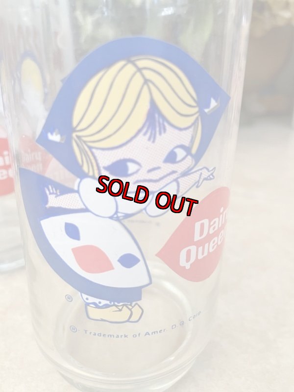 画像10:  Dairy Queen Dutch Girl glasses set of 2 / ディリークィーン　ダッチガール　グラス　2個セット (10)