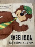 画像2: Hanna Barbera Yogi Bear Pillowd doll Fabric kit  1963 / ハンナバーベラ　ヨギベアのピロードールキット　生地　 (2)