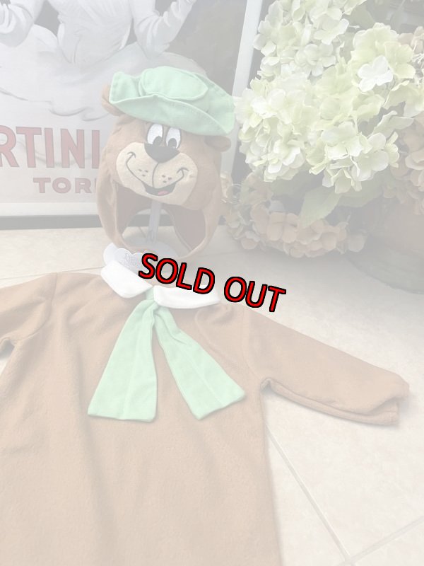 画像3: Yogi Bear plush doll hat Costume 3T 4T / ハンナバーベラ　ヨギベア　ぬいぐるみの帽子付き　コスチューム 3、4歳用 (3)