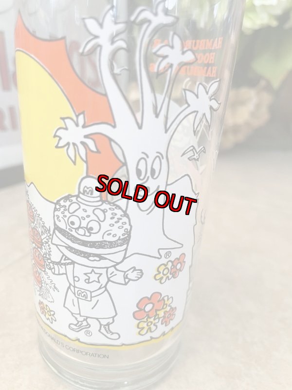 画像13: McDonald’s Hamburglar glass cup / マクドナルド  ハンバーグラー　ガラス　グラス　タンブラー　 (13)