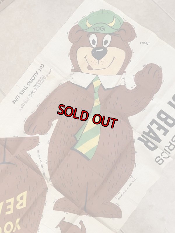 画像6: Hanna Barbera Yogi Bear Pillowd doll Fabric kit  1963 / ハンナバーベラ　ヨギベアのピロードールキット　生地　 (6)