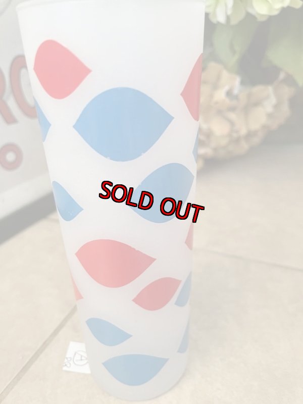 画像9:  Dairy Queen frosted glasses set of 2 (A) / ディリークィーン　半透明グラス　2個セット (9)