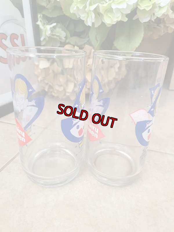 画像5:  Dairy Queen Dutch Girl glasses set of 2 / ディリークィーン　ダッチガール　グラス　2個セット (5)