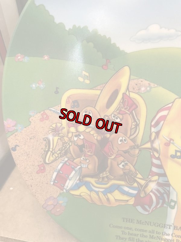 画像4: McDonald’s The McNuggets Band Plastic Plate 1989 / マクドナルドのプラスチック製、マックナゲット　バンド　プレート (4)