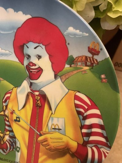 画像1: McDonald’s The McNuggets Band Plastic Plate 1989 / マクドナルドのプラスチック製、マックナゲット　バンド　プレート