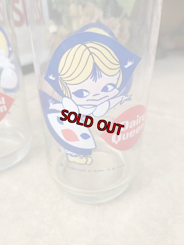 画像9:  Dairy Queen Dutch Girl glasses set of 2 / ディリークィーン　ダッチガール　グラス　2個セット (9)