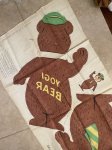 画像13: Hanna Barbera Yogi Bear Pillowd doll Fabric kit  1963 / ハンナバーベラ　ヨギベアのピロードールキット　生地　 (13)