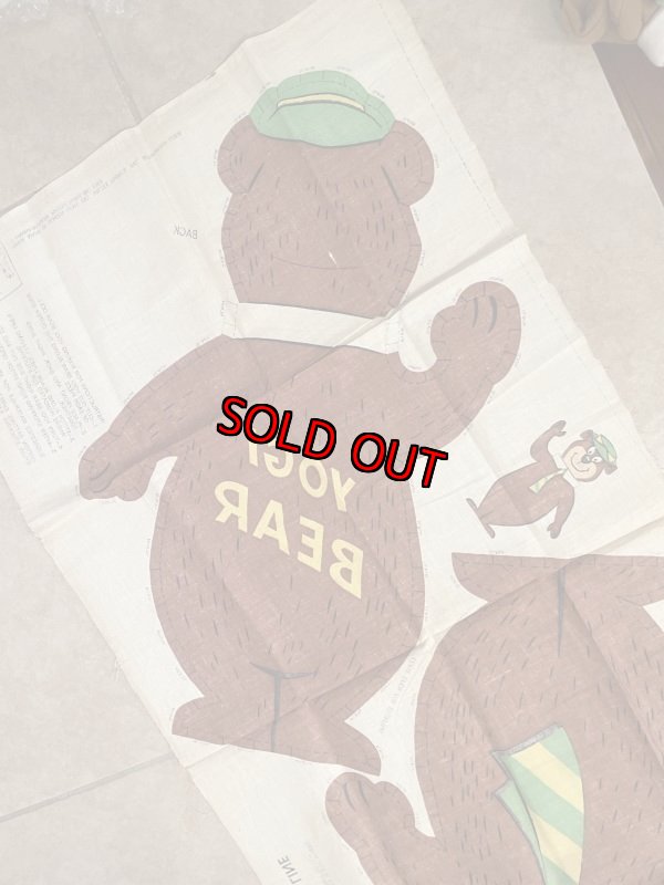 画像13: Hanna Barbera Yogi Bear Pillowd doll Fabric kit  1963 / ハンナバーベラ　ヨギベアのピロードールキット　生地　 (13)