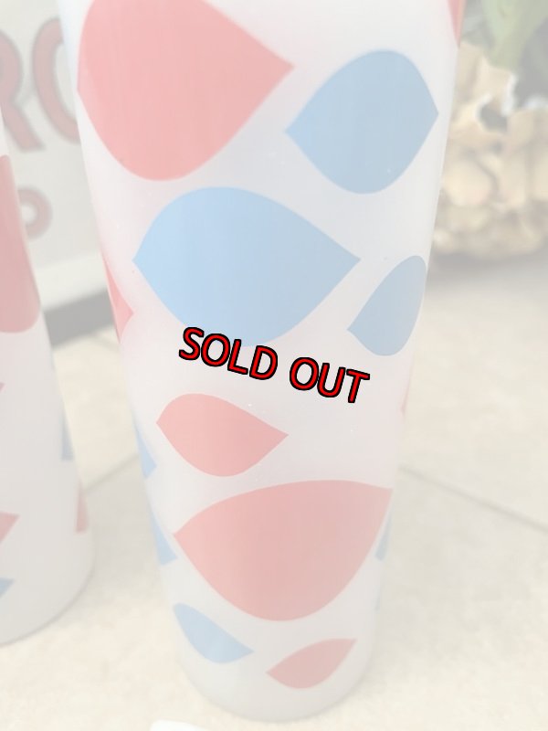 画像12:  Dairy Queen frosted glasses set of 2 (B) / ディリークィーン　半透明グラス　2個セット (12)