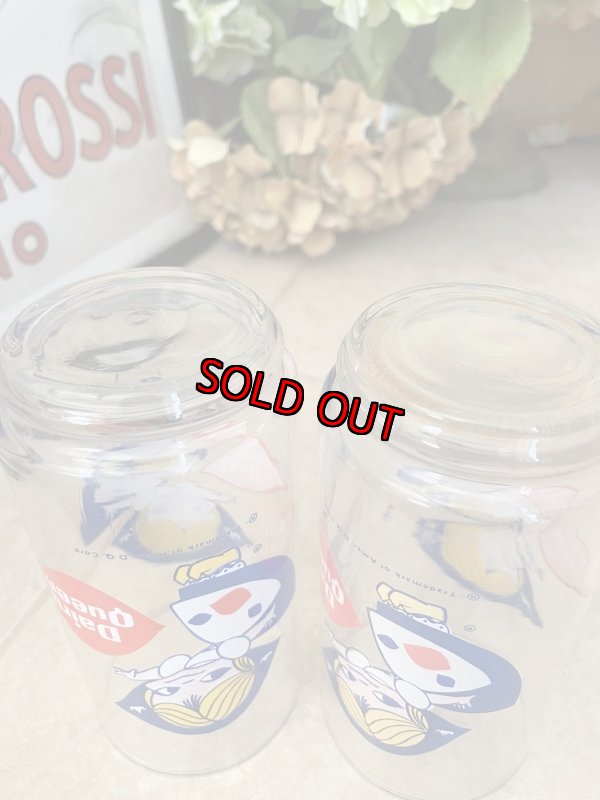 画像13:  Dairy Queen Dutch Girl glasses set of 2 / ディリークィーン　ダッチガール　グラス　2個セット (13)
