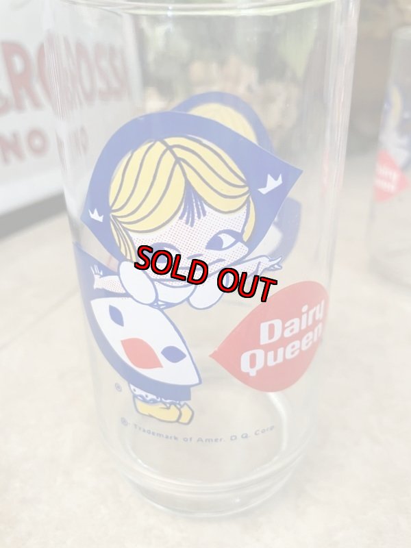 画像8:  Dairy Queen Dutch Girl glasses set of 2 / ディリークィーン　ダッチガール　グラス　2個セット (8)