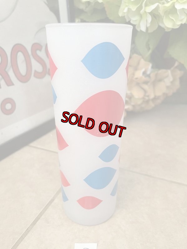 画像6:  Dairy Queen frosted glasses set of 2 (A) / ディリークィーン　半透明グラス　2個セット (6)