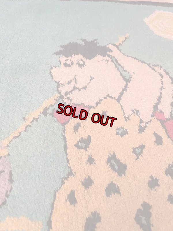 画像20: Flintstones Hanna Barbera Rug  / ハンナバーベラ　フリントストーン　ゴルフ　ラグ　ベルギー製 (20)