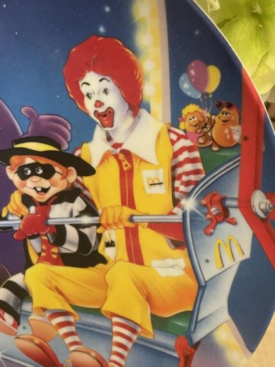 画像1: McDonald’s Plastic Plate fireworks (A) 1993/ マクドナルドのプラスチック製、花火　プレート